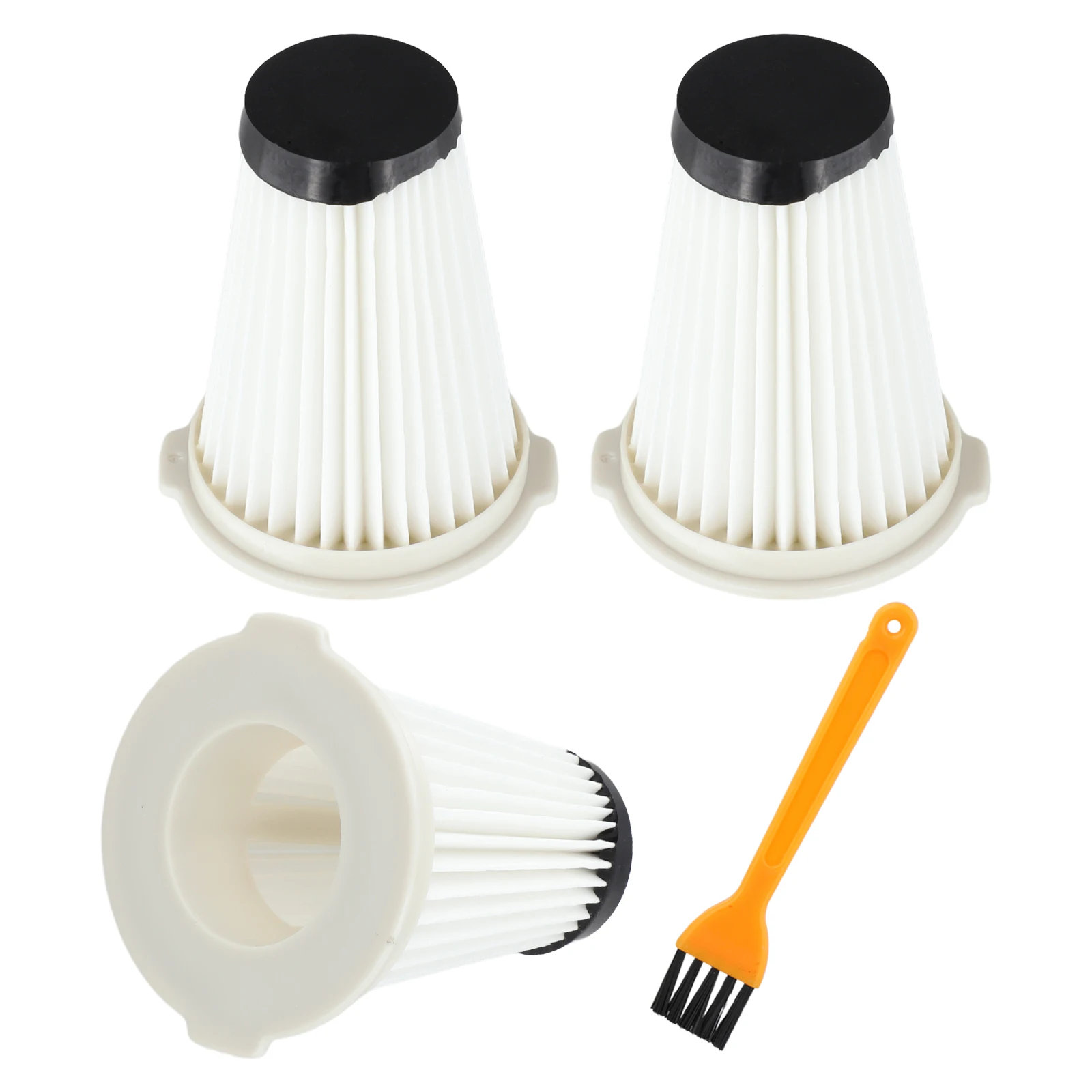 3 فلتر قابل للغسل 1 فرشاة تنظيف لـ Einhell TE-SV 18 Li مكنسة كهربائية ملحقات أجهزة التنظيف المنزلية #2