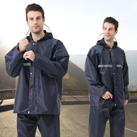 라이딩 오토바이 비옷, 스플릿 워킹 패션, 야외 전기 자동차 오토바이 비옷, 레인 팬츠 정장, 라이딩 장비