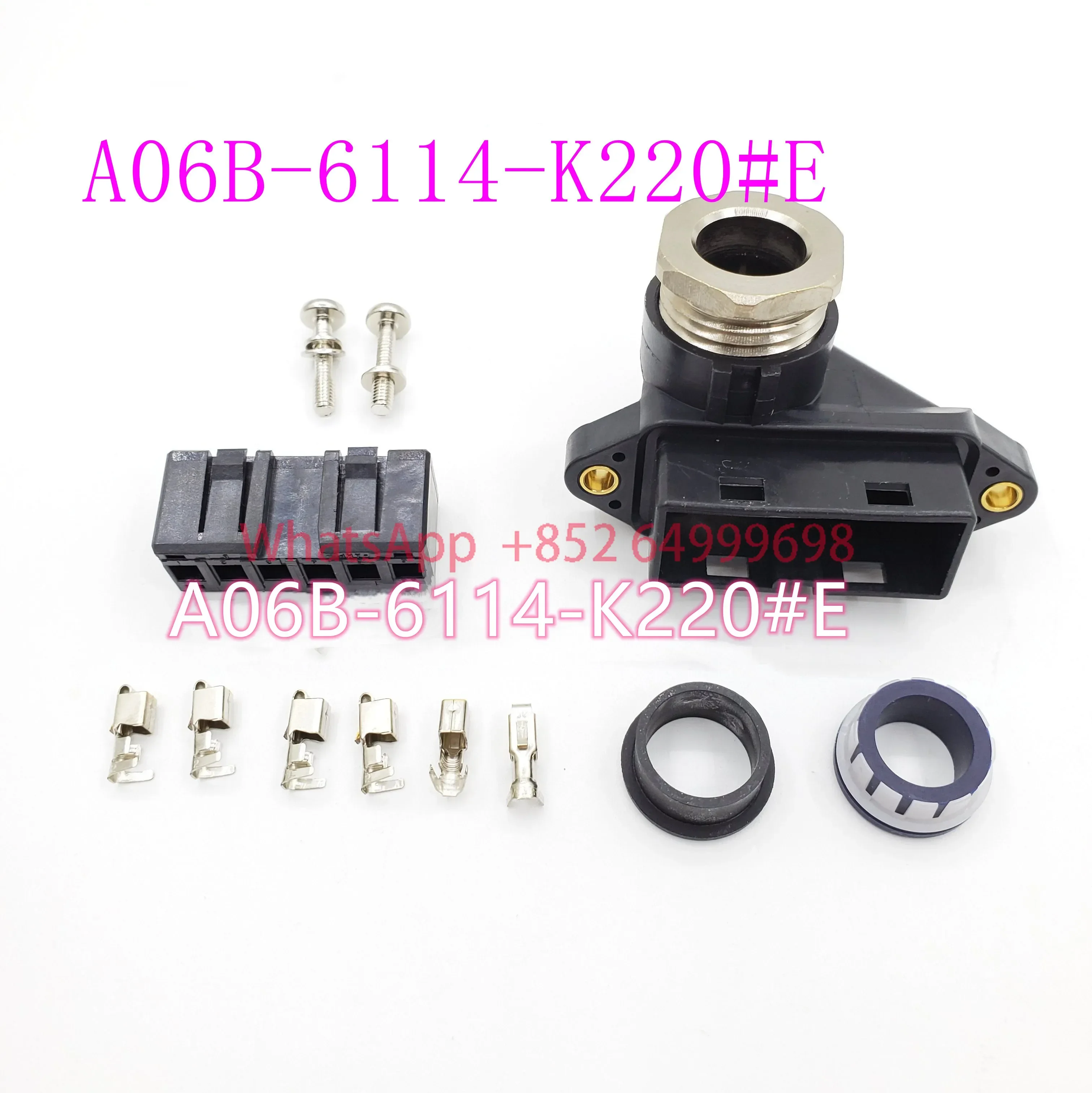 Brand New  A06B-6114-K220 #E Power Connector elbow   A06B 6114 K220 #E