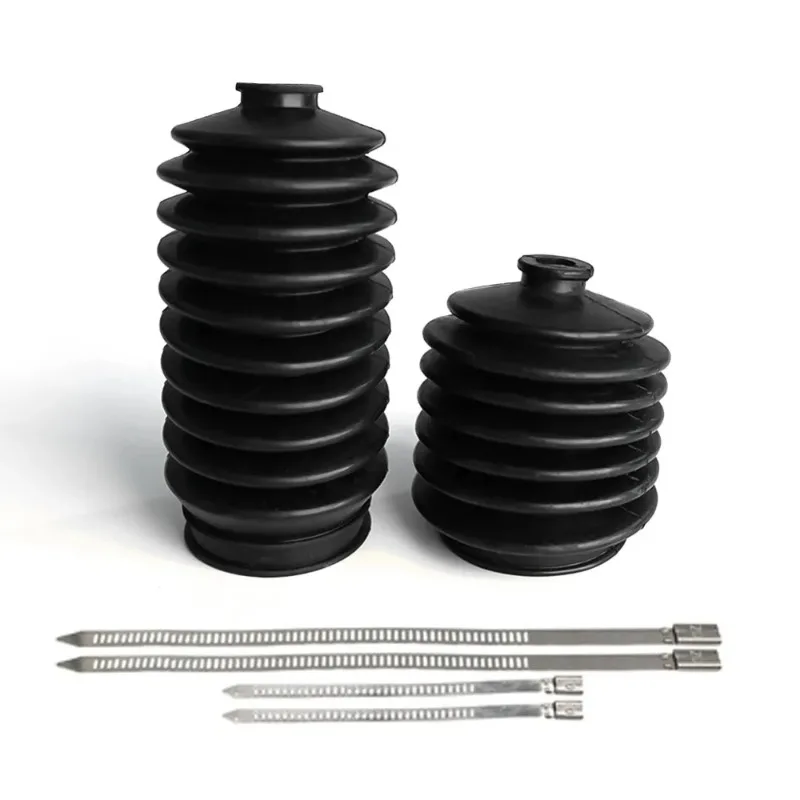 1Set Steering Bellows With Stainless Steel Cable Tie For Club Car DS Gas Electric Passenger Side Driver Side 1013035 101880001