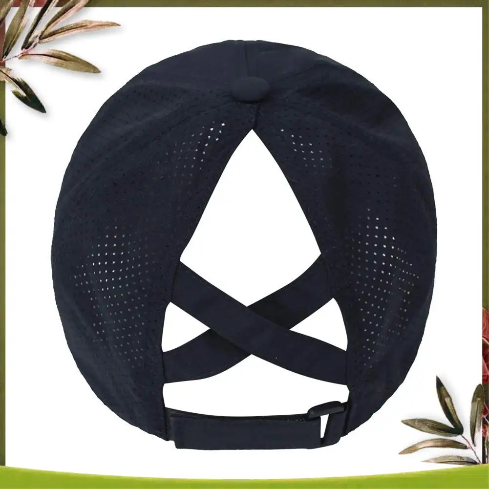 

Надежная-2 шт. женская бейсболка с крест-накрестным хвостом, высокая грязная булочка, быстросохнущая сетчатая шляпа для путешествий на открытом воздухе