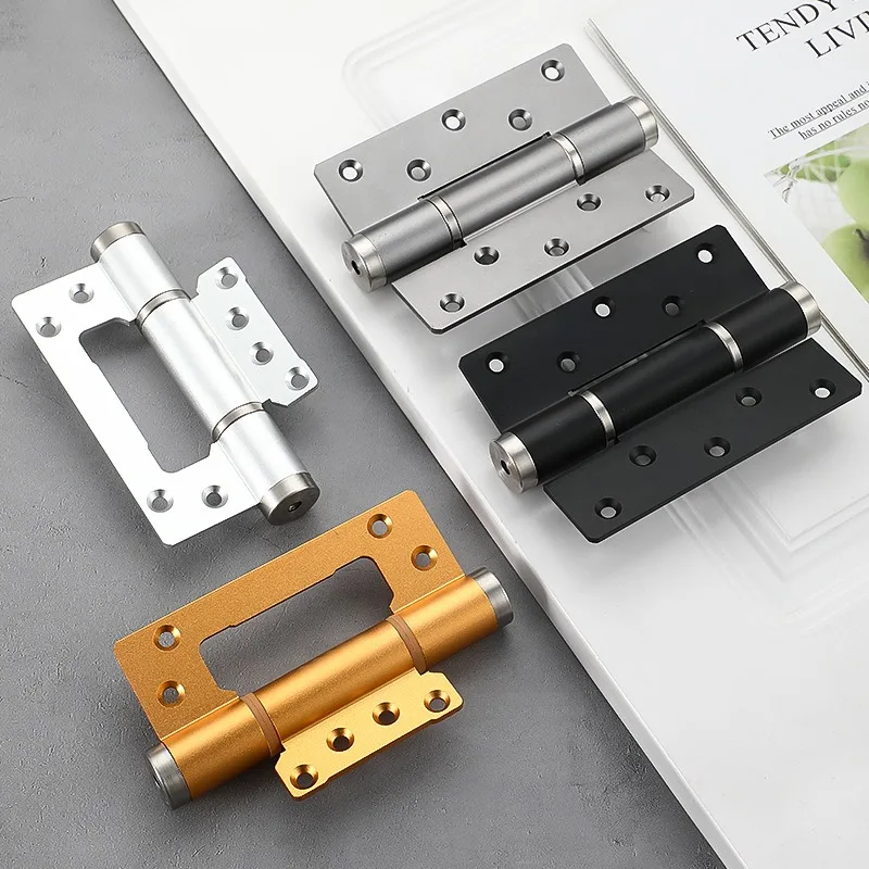 

Invisible Door Hinge Hydraulic Buffer Door Closer Wooden Door Bedroom Rebound Damping Automatic Closing Hinge Spring
