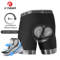 X-TIGER Pro Cycling Underpants Summer Cycling Underwear Breathable Mesh 5D Silicone Seat Cushion Road MTB Bike Short