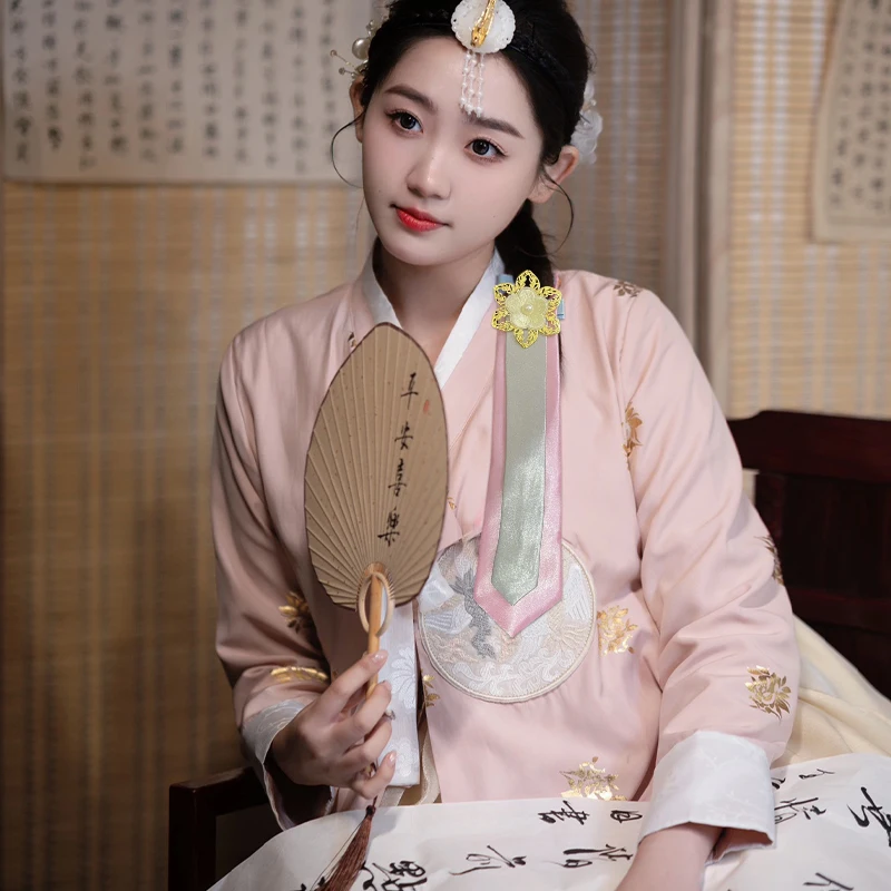 Women Korea Traditional Hanbok Hairpin Hanbok Hair Accessories Lady Hanbok Hair Ornaments Ribbon Korean Court Cosplay Costume