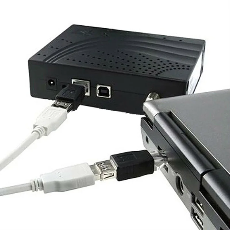 Wholesale 2Pcs PC USB to RJ45 Female A Laptop LAN Network Cable Ethernet Converter Transverter Plug RJ45 Connector Adapter