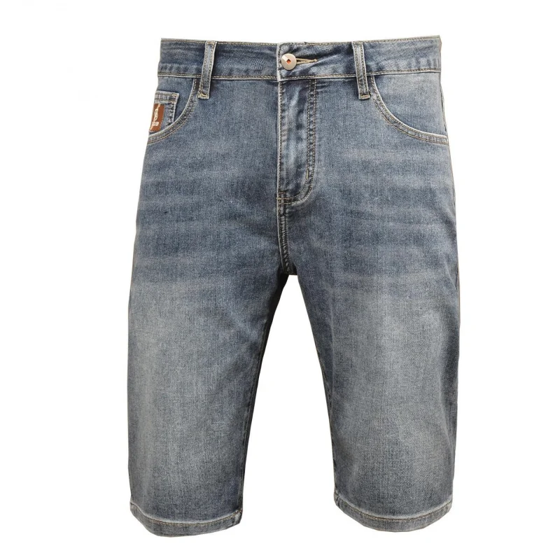 New Summer 2026 Lightweight Stretch Denim Shorts for Men, Loose, Elastic, Stylish, Daily Casual, 5 Inches Long