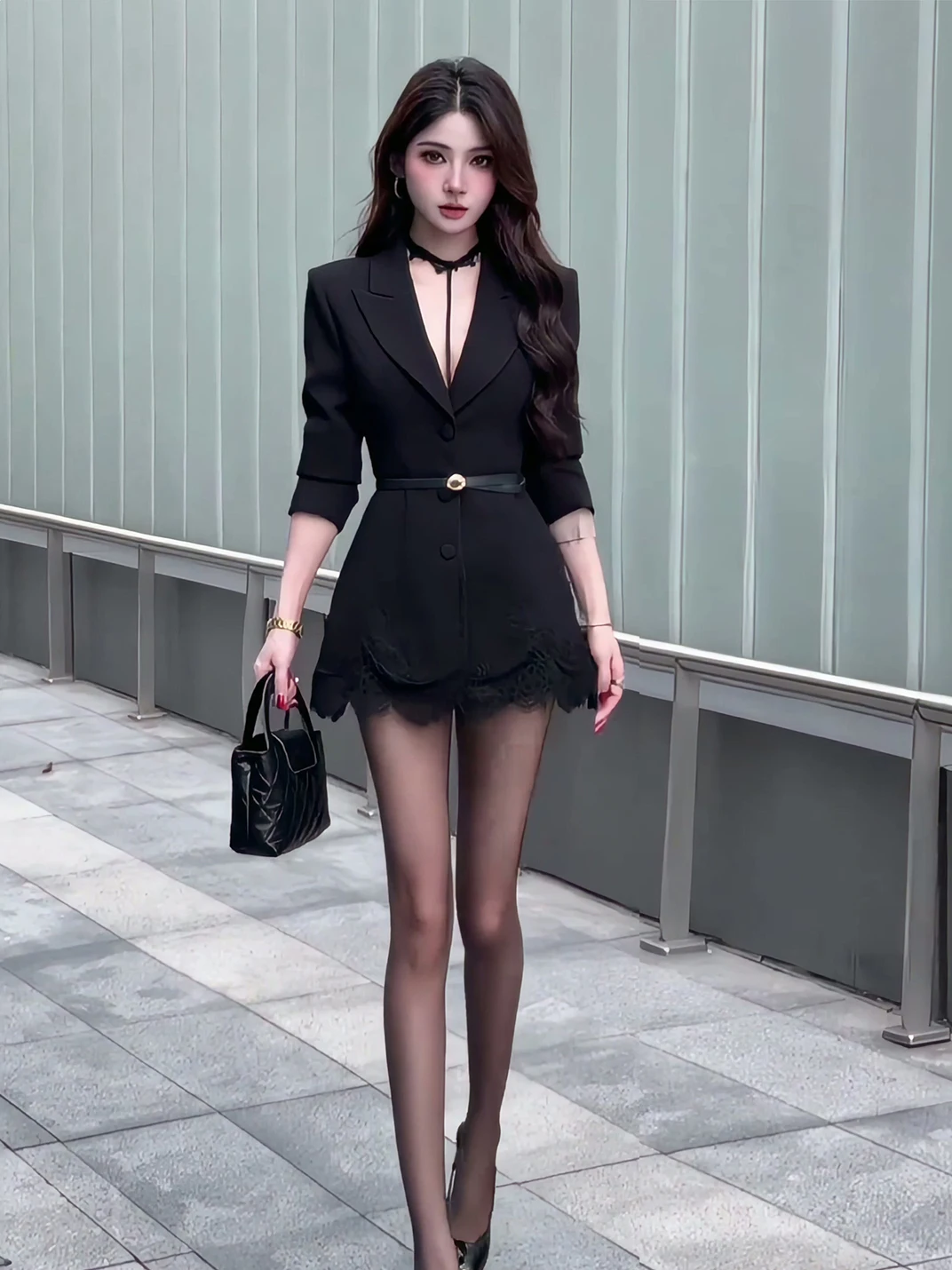 

Костюм-двойка Bla для женщин, новинка 2026 года, ранняя весна, профессиональный, высококачественный, с брюками, модный повседневный осенний комплект