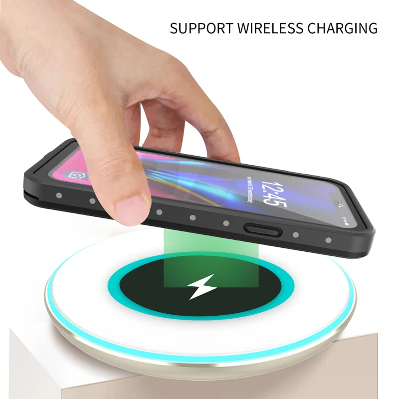 Redpepper IP68 Wodoodporne etui na iphone 15 14 13 12 11 pro Max XR XS MAX 7 Plus Podwodne 3m Wodoodporne, wstrząsoodporne etui twarde — zdjęcie produktu 6