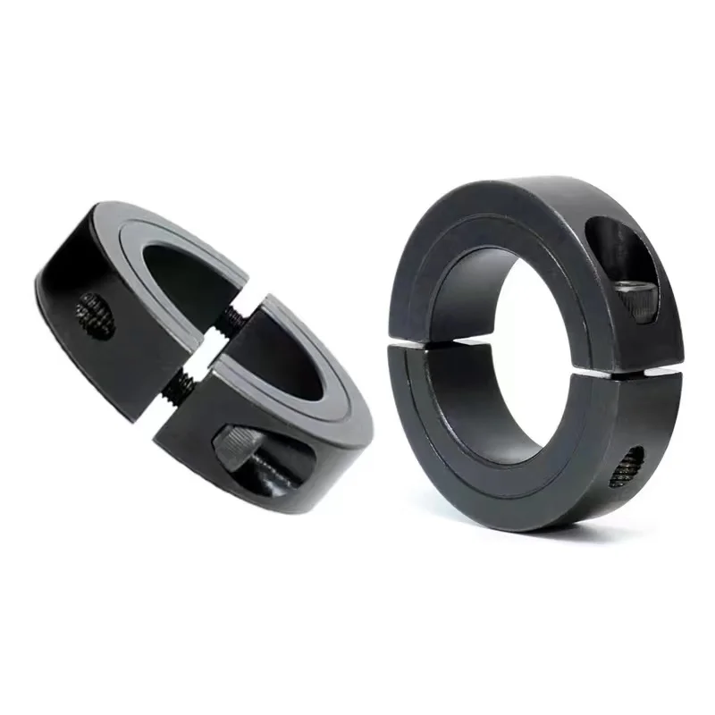 Carbon Steel Fixing Ring Optical Axis Bearing Locking Sleeve ID 3 to 50mm 1Pcs