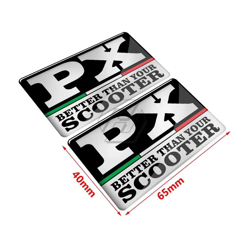 For Piaggio Vespa Scooter PX125 PX150 PX200 PX 125 150 200 3D Motorcycle Sticker