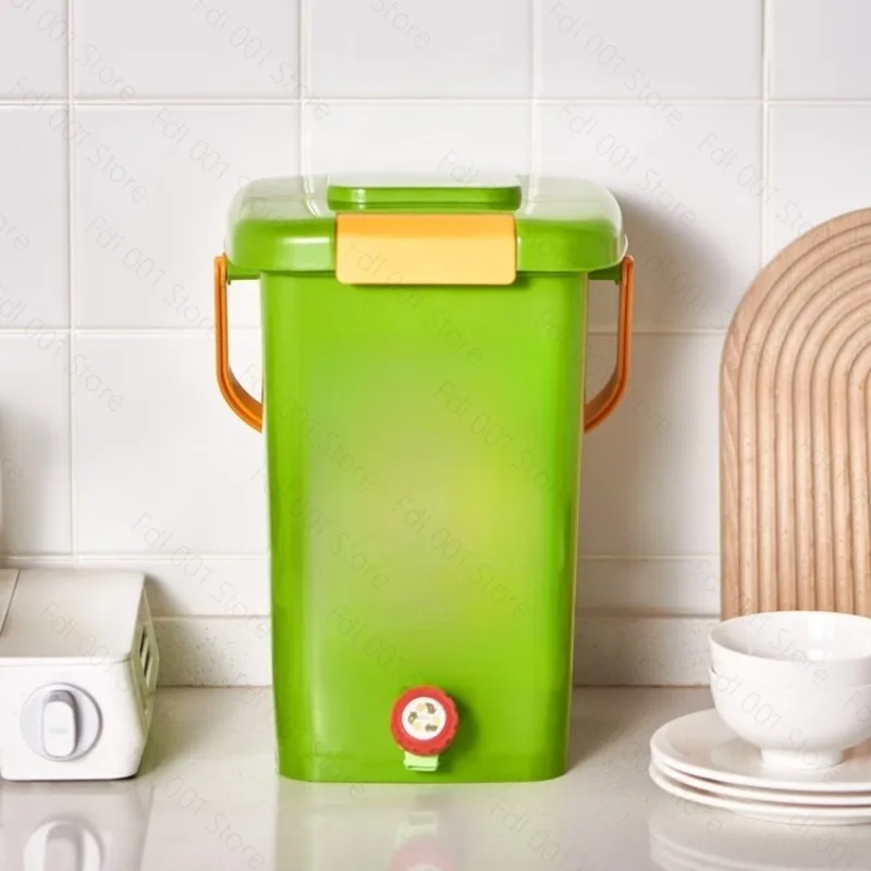 Bokashi Compost Bucket Kitchen Waste Fermenter Indoor Composting Bin
