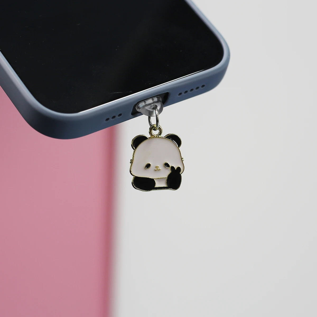 Panda Cute Phone Dust plug for iPhone Phone Accessories Decoration Pendant SuitableType-C Interface Beautiful Chinese Style