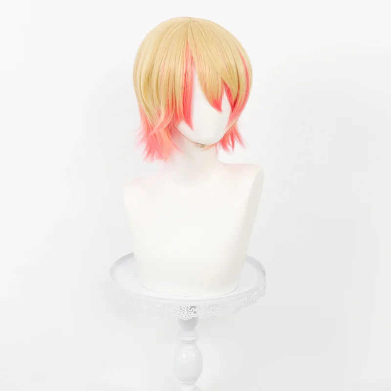 In Stock Pjsk Tenma Tsukasa Cosplay Wig Anime Project Sekai 5th Anniversary Wigs Synthetic Hair Heat Resistant Fiber +wig Cap
