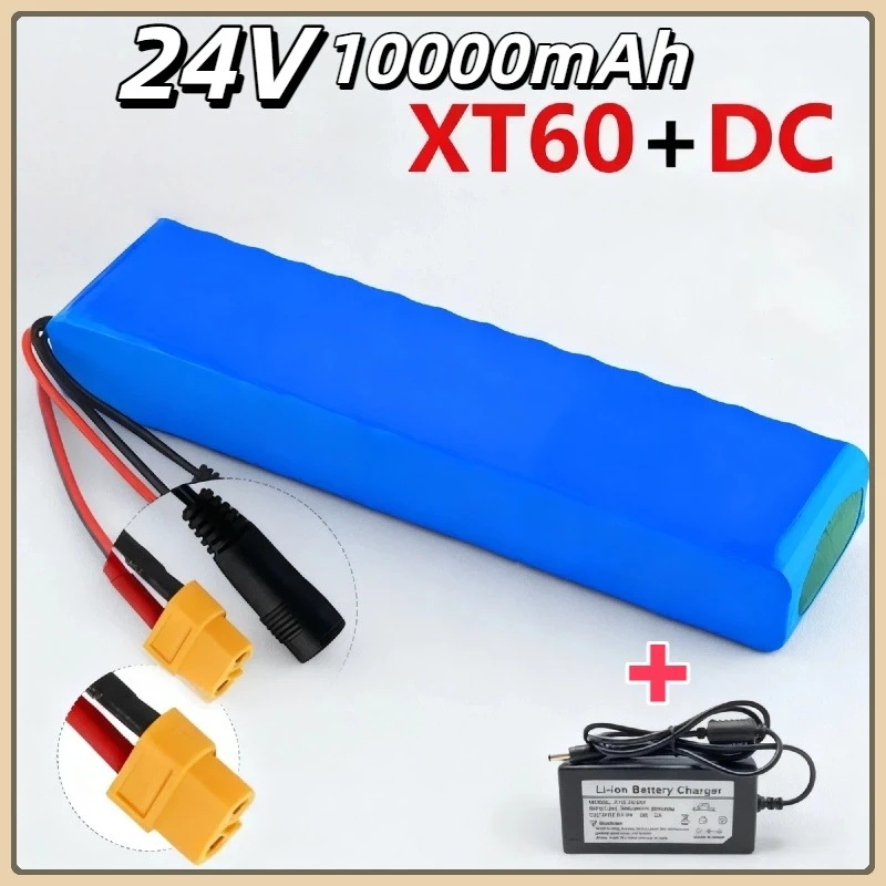 

10Ah 24V 25.2V Lithium Battery Pack with Charger – Reliable Power Replacement Spare Part for 250W/350W Scooters
