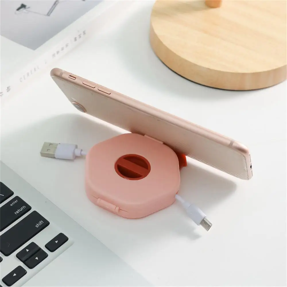 Cable Storage Box Durable Neat And Orderly Save Space Easy To Carry Multifunctional Design Travel Essentials Bobbin Winder