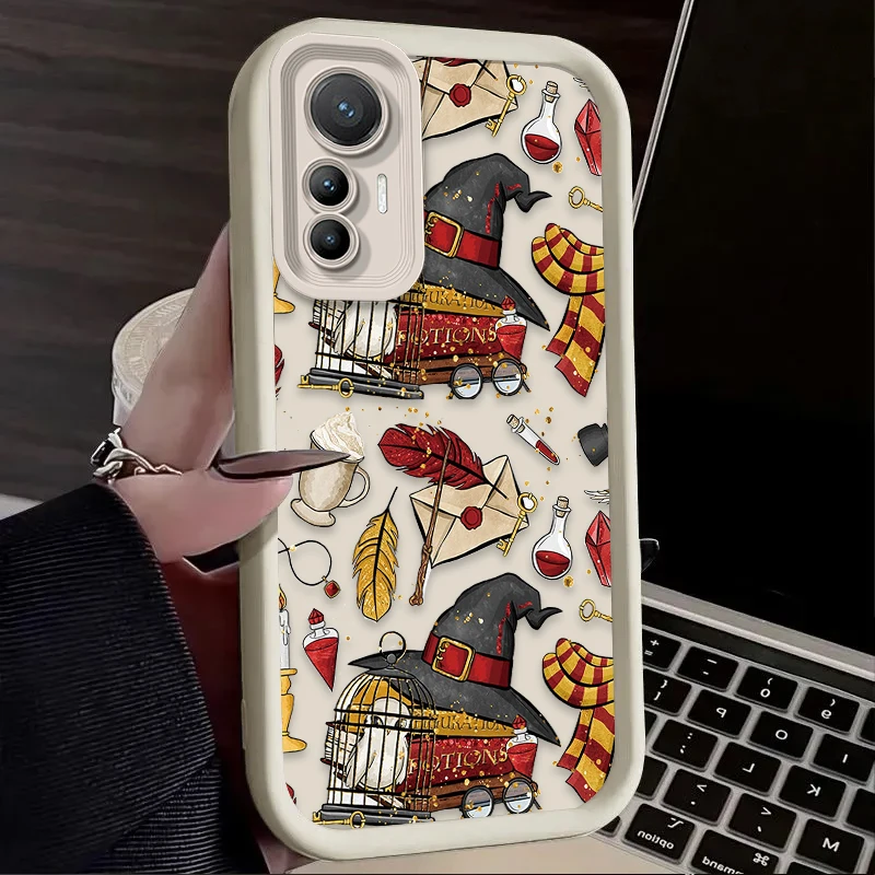 Magic Potters Wand Harries Case For Xiaomi Poco X7 X6 X5 X3 NFC F7 F6 F5 F3 M7 M6 Pro 4G 5G Mi 12 11 Lite NE 5G 13T 12T 11T Pro view 4