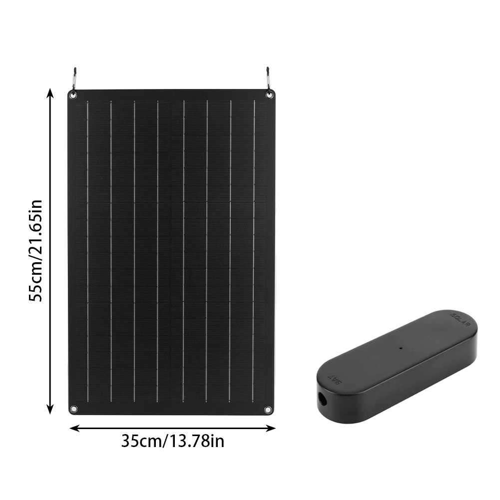30W 12V 태양 전지 패널 배터리 충전기 유지 보수 자동차 트럭 트랙터 보트 등을위한 휴대용 태양 트리클 충전기 자동차 배터리 충전기
