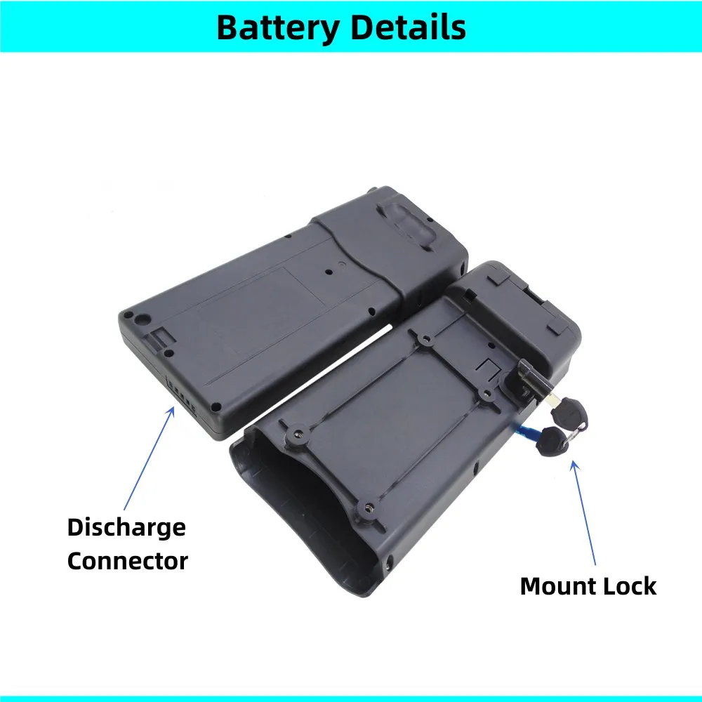 Rear Rack City Bike Ebike Battery 36V 7.8Ah 8.7Ah 10Ah 12.8Ah 24V 10Ah for Elife Swifty Liberte Osprey Metallic Italwin Nuvola