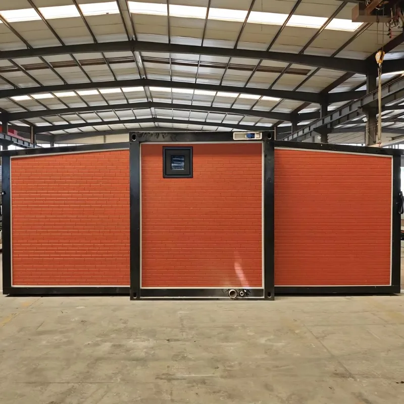 Custom Built Sandwich Panel Container House and Modern Mobile Home 40ft 3 Bedrooms Fire Rated Insulated Walls