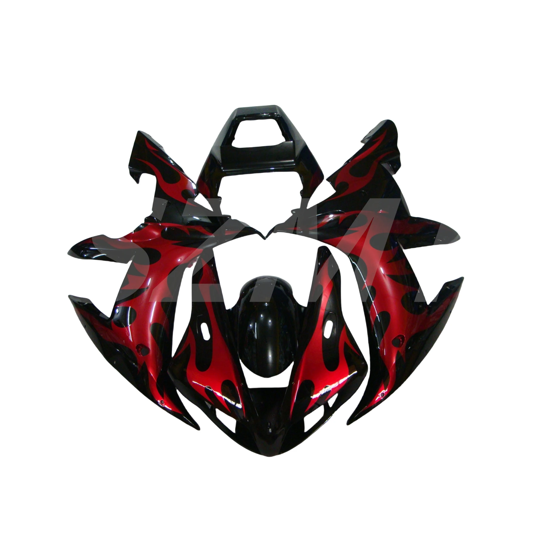 

Motorcycle Fairing Kit for YAMAHA R1 02-03 YZF1000 2002 2003 Fairing red White Accessories fairing fits