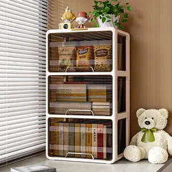Bay window storage cabinet Drawer type household snacks toy storage cabinet balcony storage artifacts windowsill bookshelf shelf