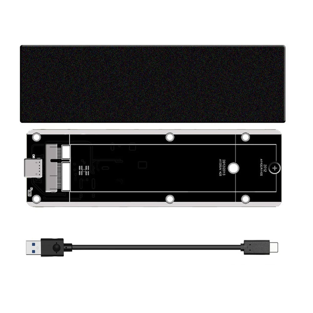 Hot sale For 2012 Air A1425 A1398 A1465 A1466 SSD Case USB3.2 GEN2 6Gbps M.2 SATA SSD Box SSD Enclosure A-C Cable