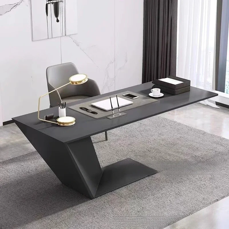 Simple desk boss special-shaped paint desk modern class  creative