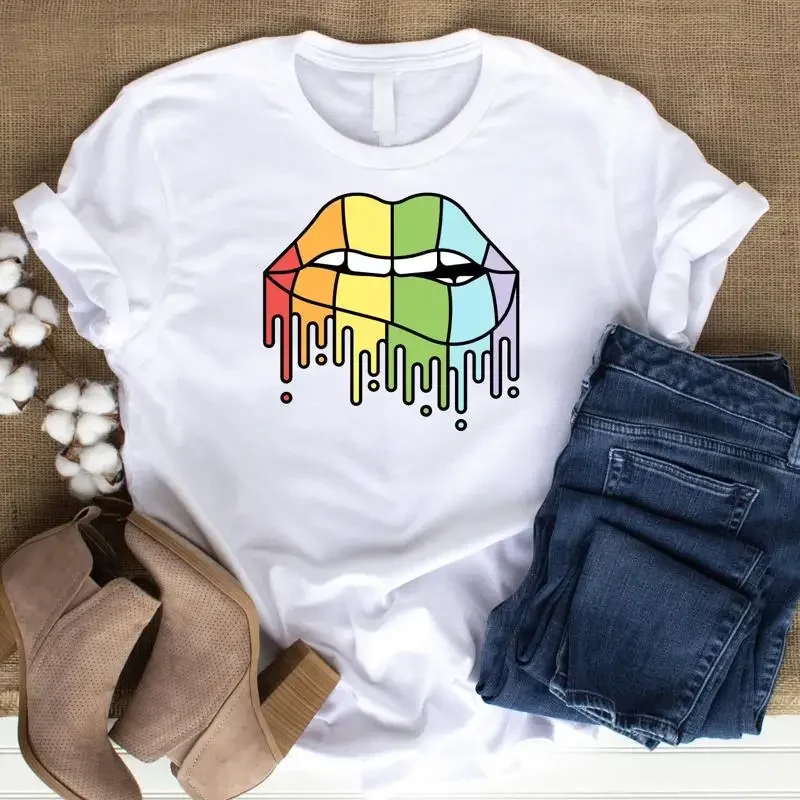 

Gay pride lesbian love wins LGBTQ equal rights is shirt day month T