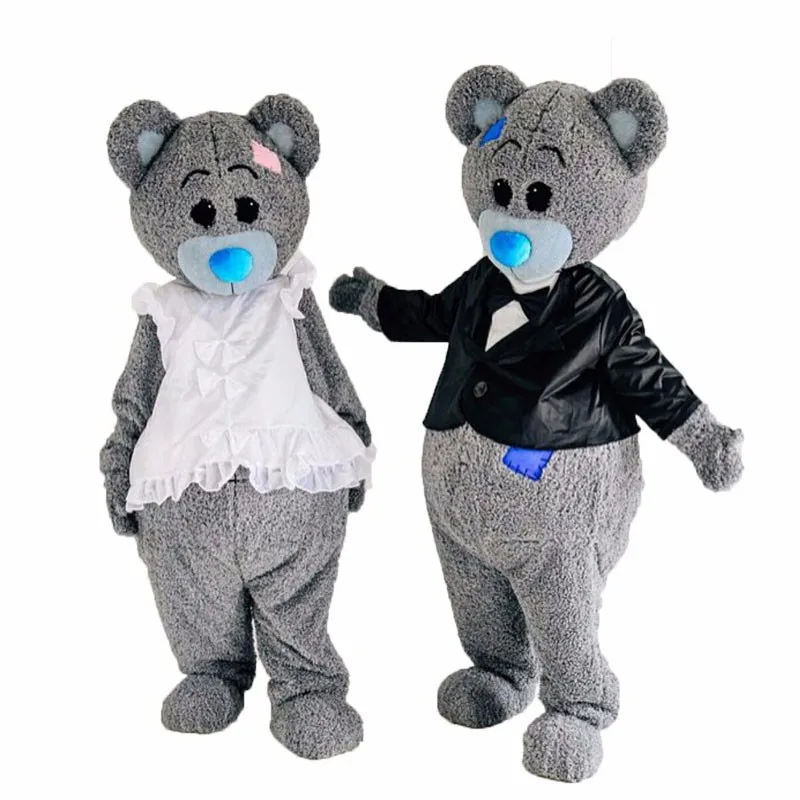 

Teddy Bear Mascot Costume Cosplay Furry Suits Party Game Fursuit Cartoon Dress Outfit Carnival Halloween Xmas Easter Advertising