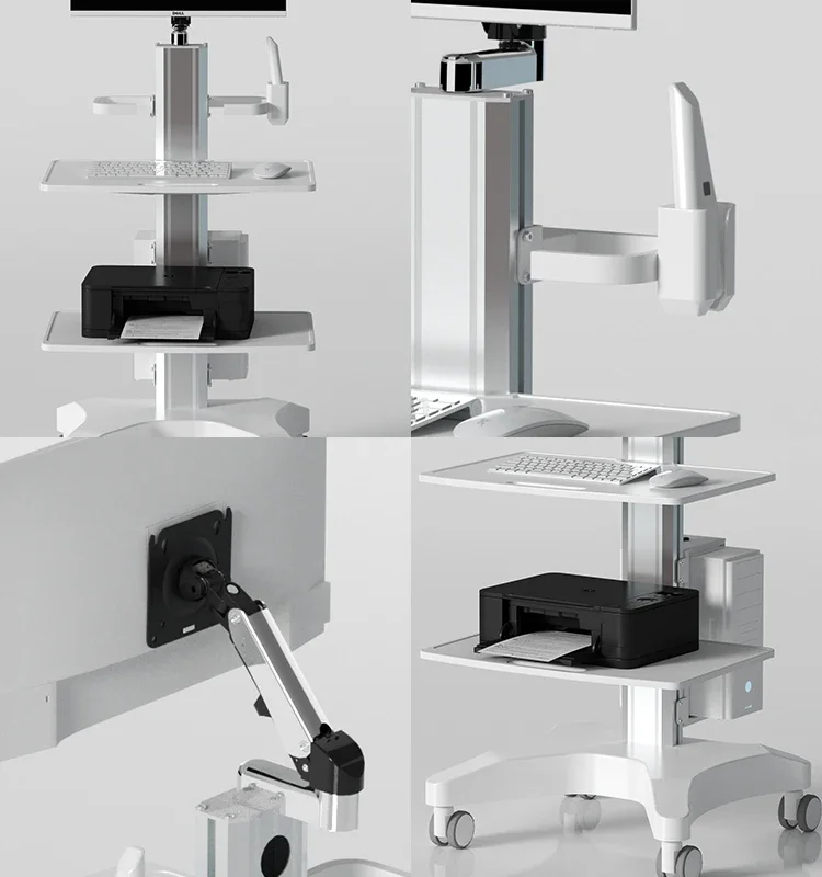 OC-1TD Dental MEDICAL MOUTHSCANNING CART And Oral scanning Pneumatic type Oral Clinic Mouth Sweeping Cart Special Cart Scanner