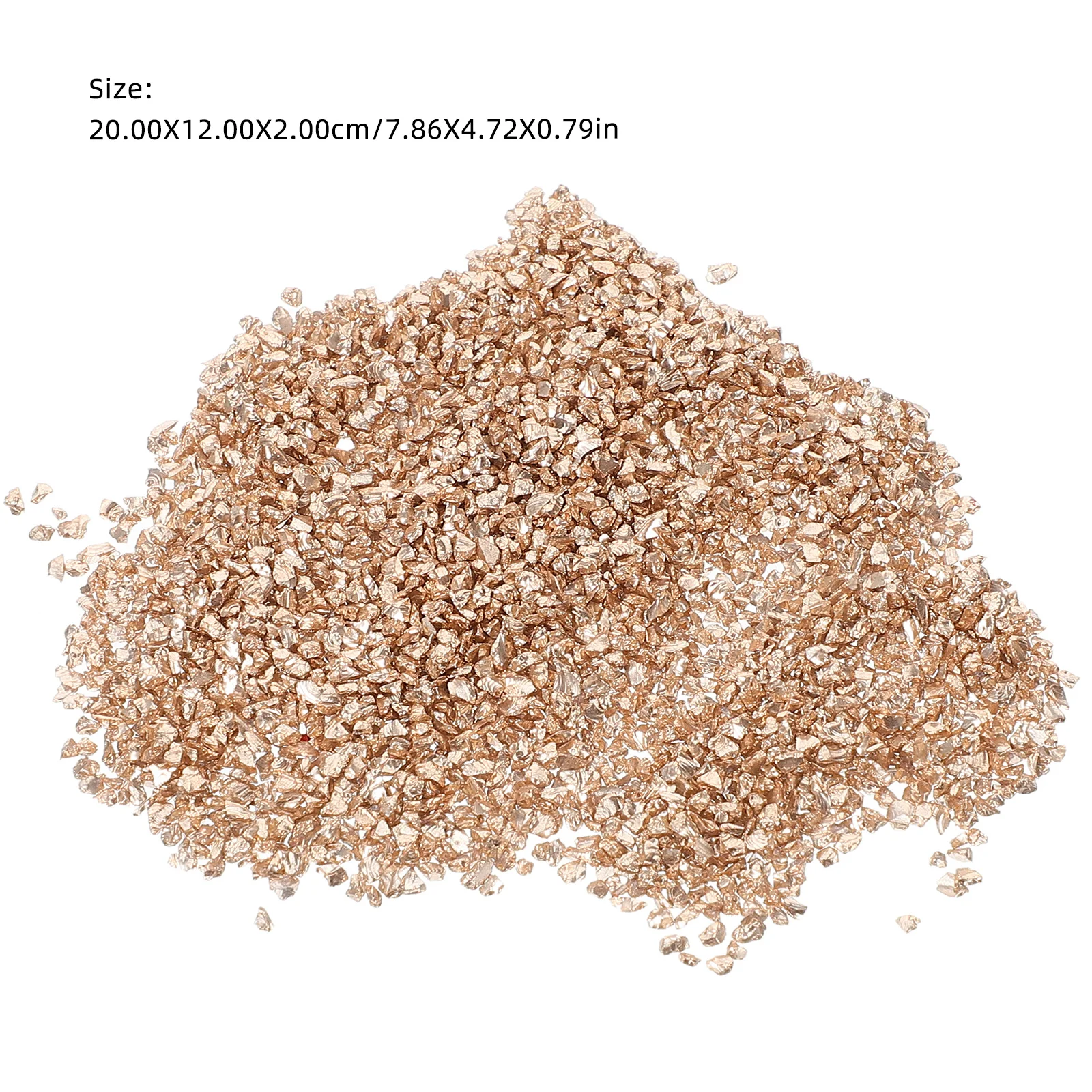 Unregelmäßige Glasschips, Nagelkunst-Dekorationen, zerkleinerte Glasanhänger, lebendige Farben, lichtbeständig, tragbar, vielseitig, DIY-Handwerk