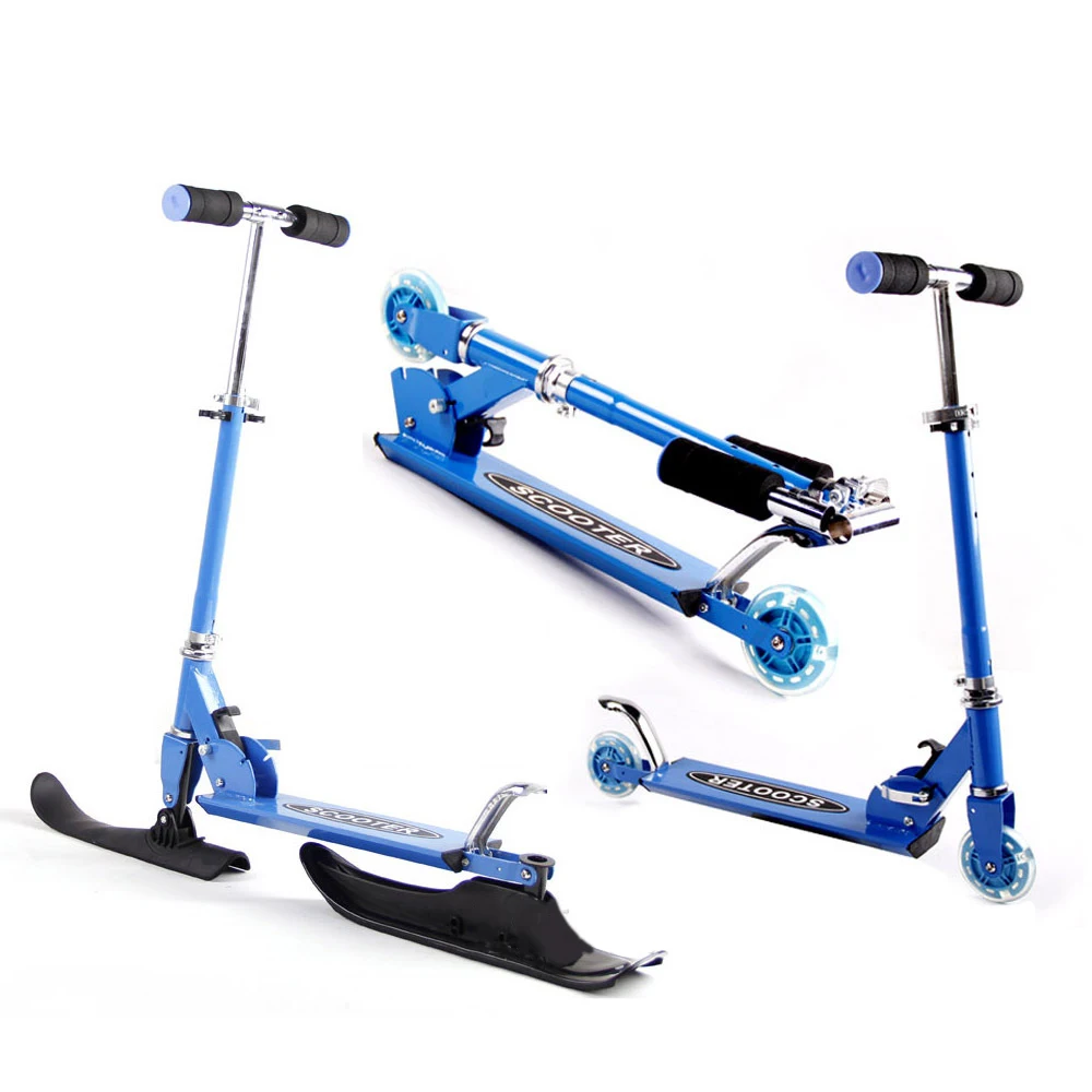 New Ski Cart Children's Ski Cart Ice/snow Dual-use Vehicle Suitable For Both Land And Snow With Wheels And Skateboards