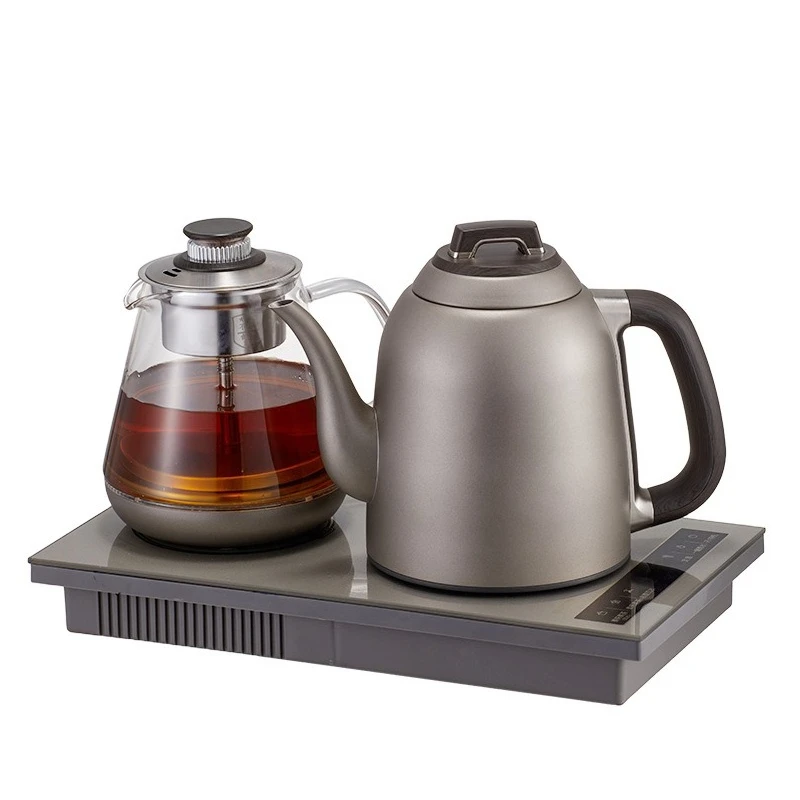 

Intelligent teapot, fully automatic pumping tea table, integrated bottom water, pure titanium kettle for making tea and cups
