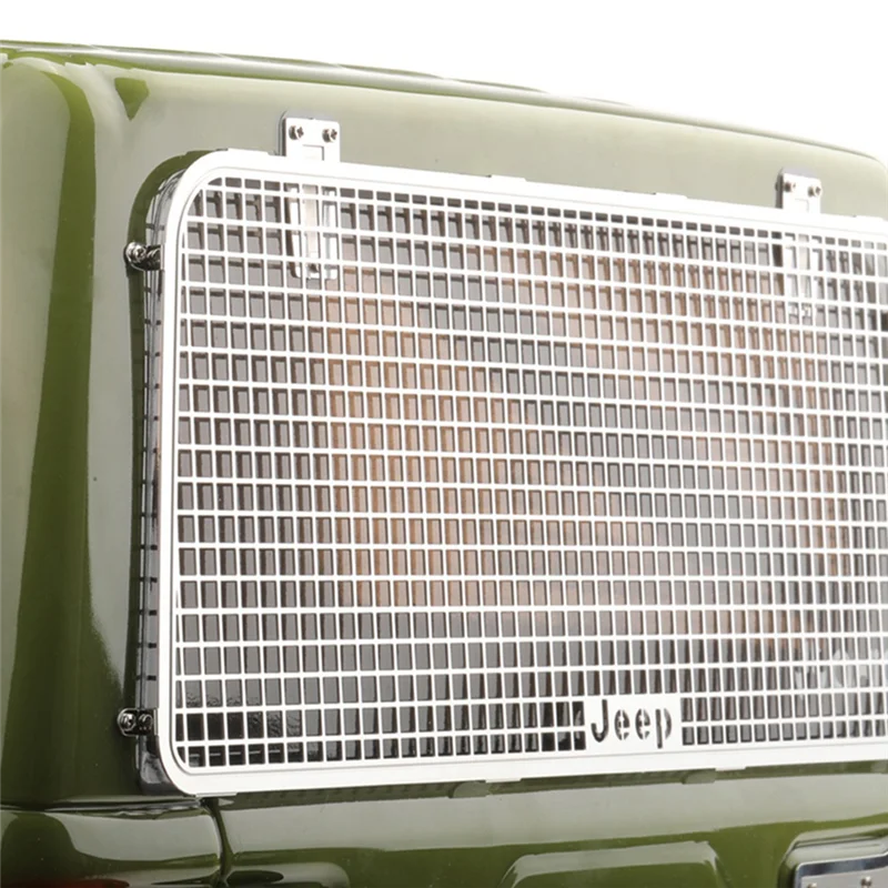 1/6 Metal Window Mesh Side + Rear Window Mesh For AXIAL SCX6 Wrangler Upgrade Parts RC Cars Upgrade Parts Accessories