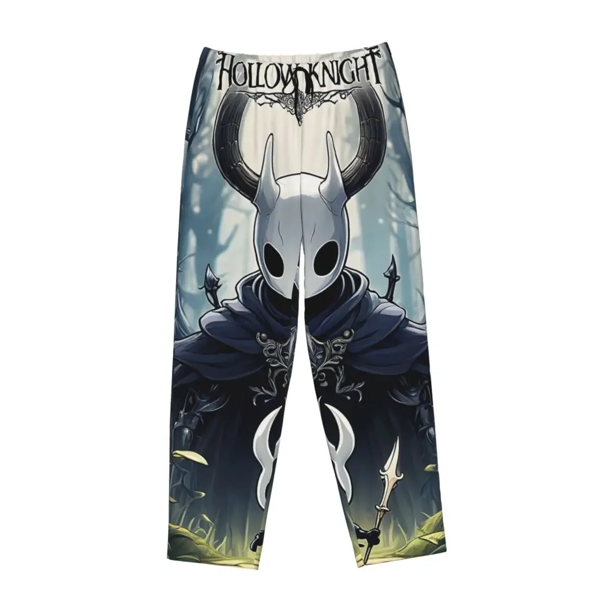 

Женские пижамные брюки Custom Hollow Knight с карманами для дома и сна