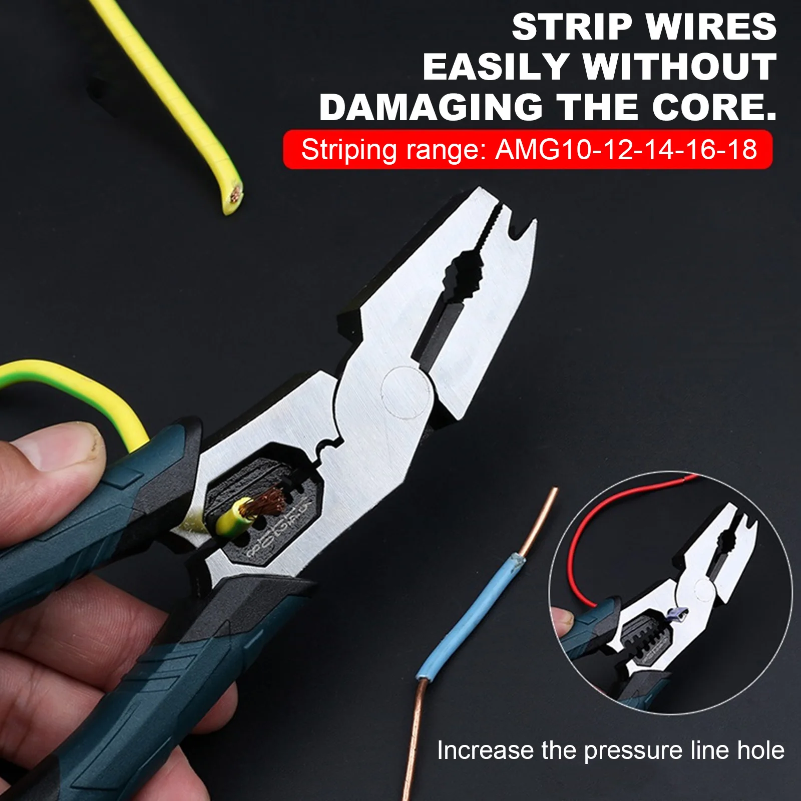 Multi-Functional Pliers N Industrial-Grade Multi-function Cutting Pliers 9-in-1