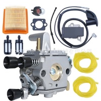 Carburetor Ignition Coil Kit For Stihl FS120 FS200 FS250R FS300 FS350 FR450 FR480 String Trimmer BT 121 Zama C1Q-S51 4134-120-06