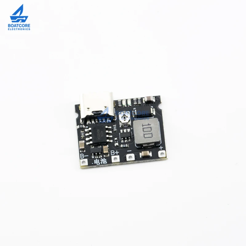 1/3/5/10PCS DC-DC Step Up Boost Module 3.7V to 5V 9V 2A Type-C 18650 Battery Charging Discharging Converter