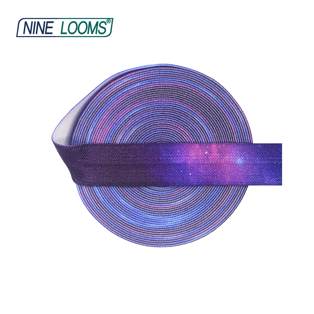 NINE LOOMS Print Fold Over Elastic FOE 5/8\