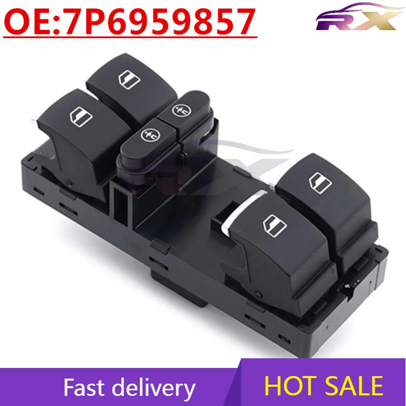 

OEM:7P6959857 Power Window Master Control Switch For Vw Touareg