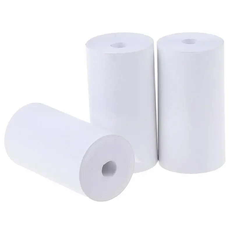 10rolls/Lot 57*25mm Thermal Paper White Children Camera Instant Print Kids Camera Printing Paper Replacement Accessories Parts