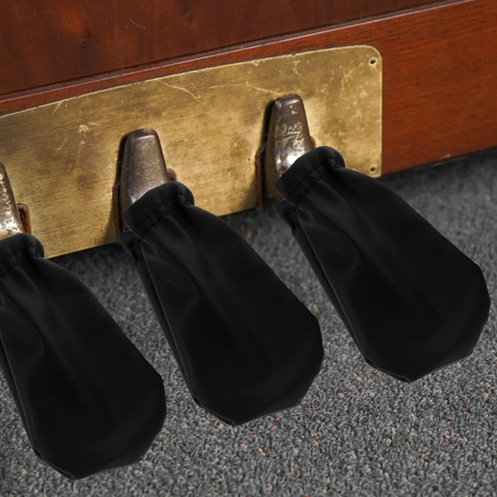 

Piano Pedal Covers Waterproof Durable Nylon Fit Upright Electric Grand Anti-slip Scratch Resistant Floor for Stool