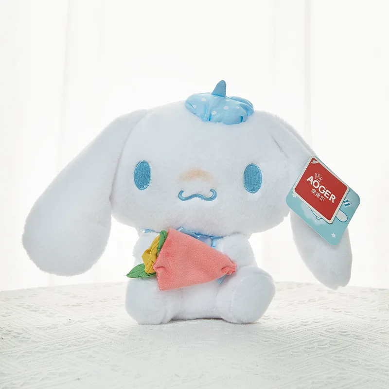 20cm 산리오 신상 쿠로미 헬로키티 인형 사랑의 장미 고양이 인형 소녀용 플러시 장난감 홈 데코 베개 귀여운 만화 소녀 생일 선물