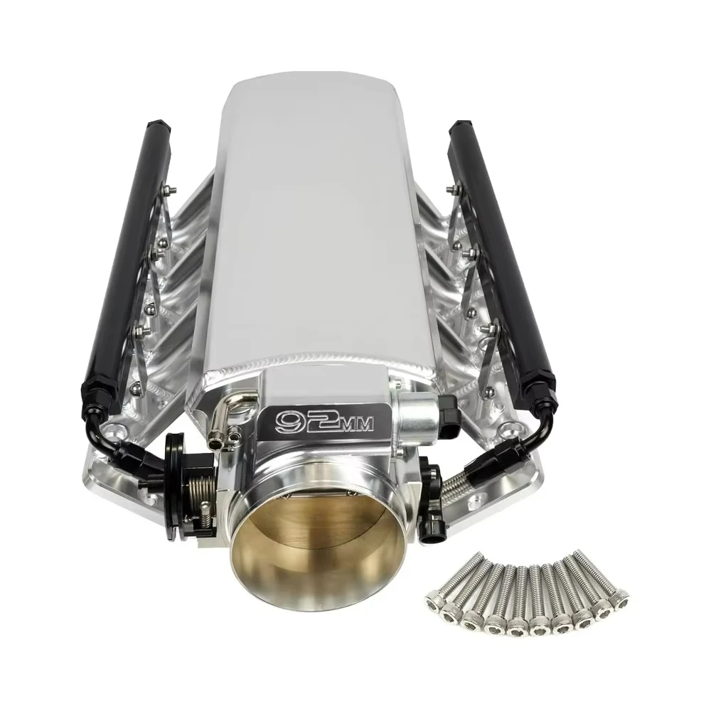 

Впускной коллектор Htostar Racing LS для установки на OLIVER, новый, алюминиевый (92 мм), совместим с двигателями LS1/LS2/LS6, для Lexus (аналог оригинального)