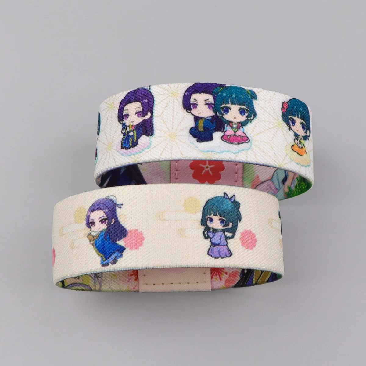 Anime Girl Bracelet For Women Men Sports Wristband Cartoon Bracelets&Bangles Jewelry Cosplay Accessories  Party Gifts