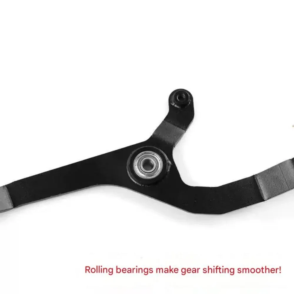 For Heavy-Duty Toe-Heel Shift Pedal Stainless Steel Construction Smooth Gear Changes for 800MT 800NK Keeps Boots Clean