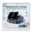 2in1 4000W Diode &Pico Laser 4 Wavelengths (755/808/940/1064nm) Ice Point Hair Removal5 Probes Tattoo/Spot Removal CE Certified