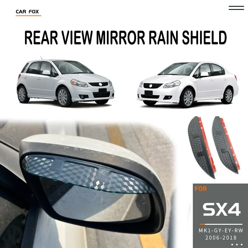 

For SUZUKI SX4 Rear view mirror rain shield,Rear view mirror for rain protection