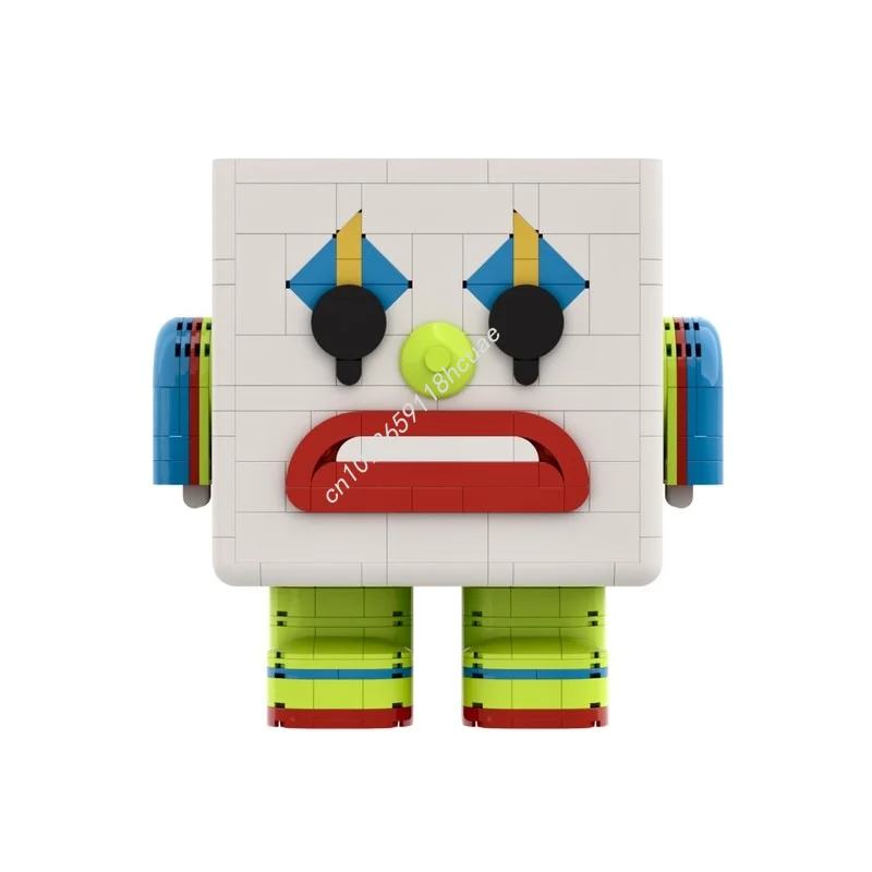 826 Uds. MOC Mega payaso plantas VasePlant Pot modelo botánico bloques de construcción montar educación juguetes de cumpleaños regalos de navidad