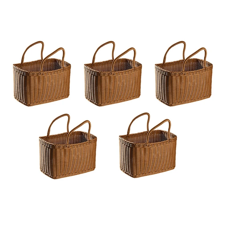 ABWR-5X Maison mir De Courses Main Légumes mir Décoratif Tissé Fleur Gand ement mir